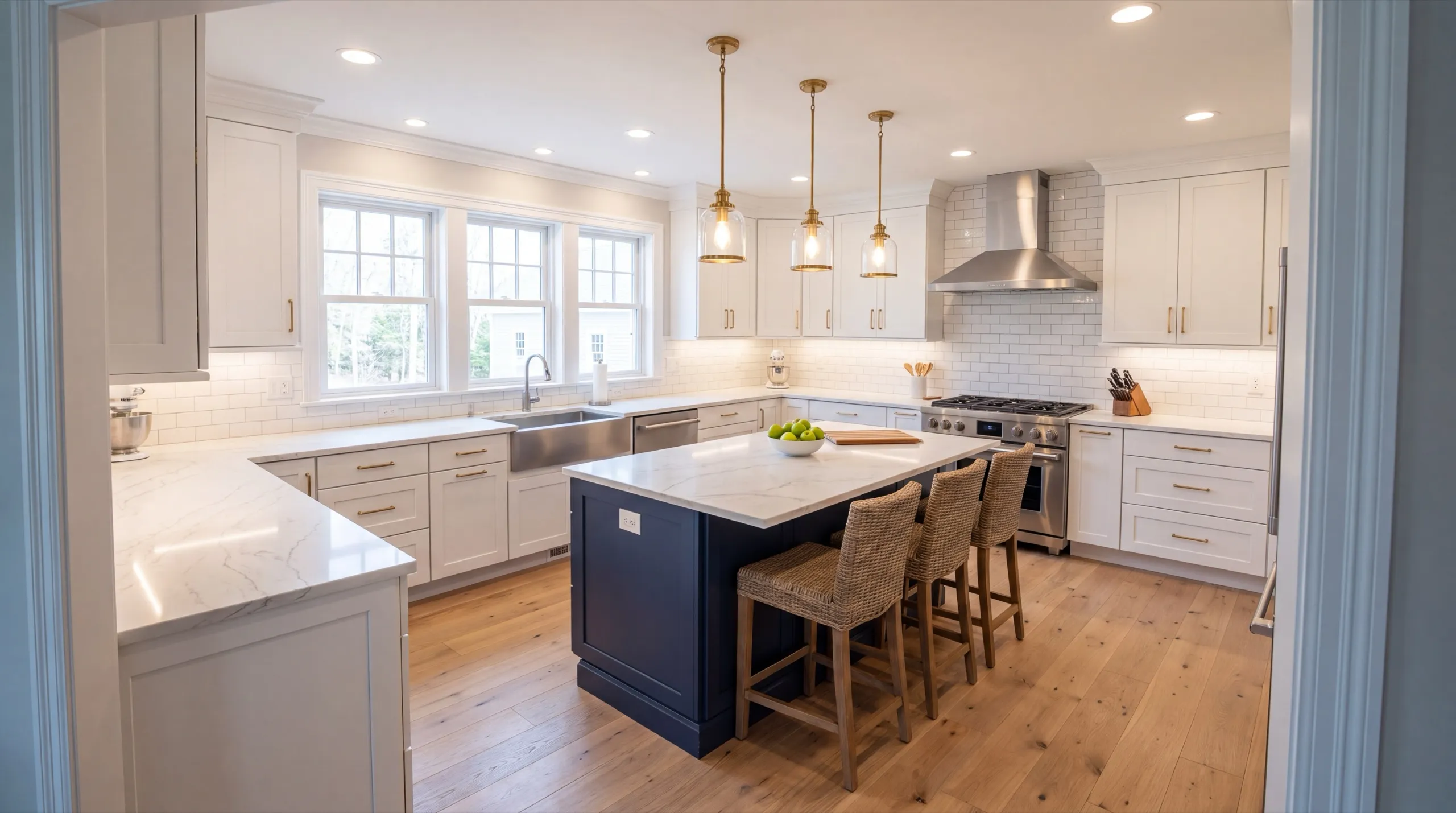 Kitchen renovation completed by a Seth’s Home Pros network contractor